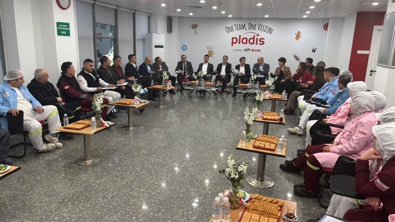 Ankara �lker ve Un Fabrikalar�nda. End�striyel �li�kiler Toplant�s� Ger�ekle�tirildi